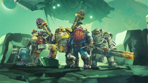 Deep Rock Galactic Prepare-se para uma aventura espacial recheada de mineração explosiva e cerveja gelada!